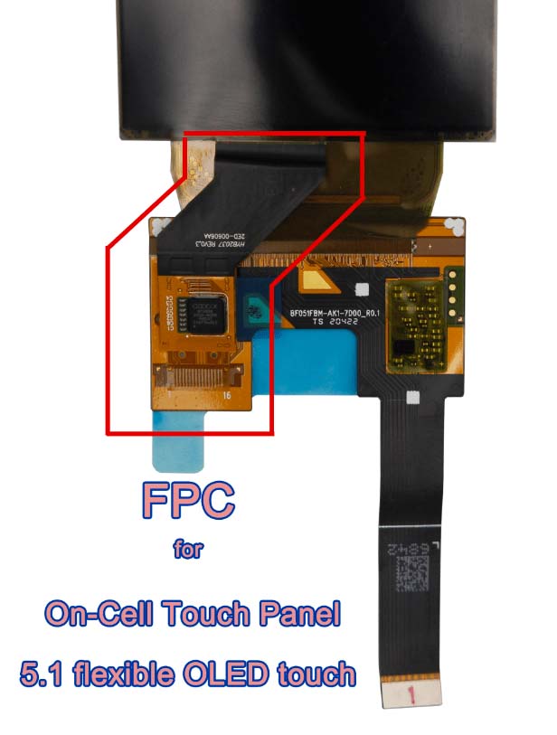 5_1 flexible OLED touch